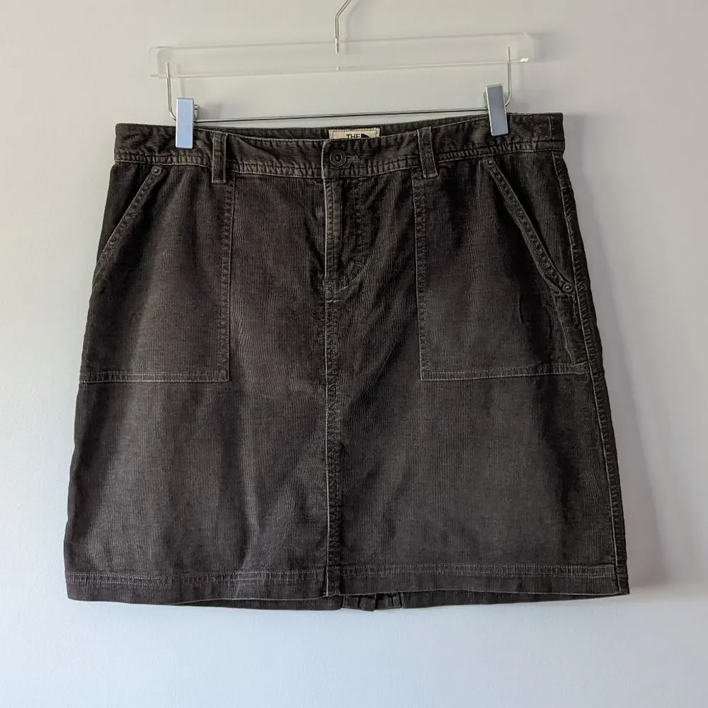 The North Face Corduroy Skirt Women's Large Gray